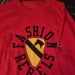 GXFR x Champion fashion rebels og horse xl tshirt